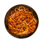 Hot & Spicy Bolognese  Spaghette 